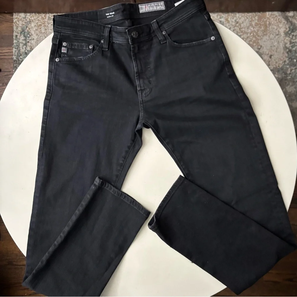 AG Jeans Tellis Modern Slim Fit Stretch Jean Denim Size 31x33 Black